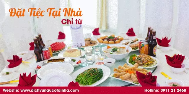 Nấu tiệc tại nhà ở Hà Nội Nhận đặt tiệc tại nhà giá chỉ từ 830k/ mâm